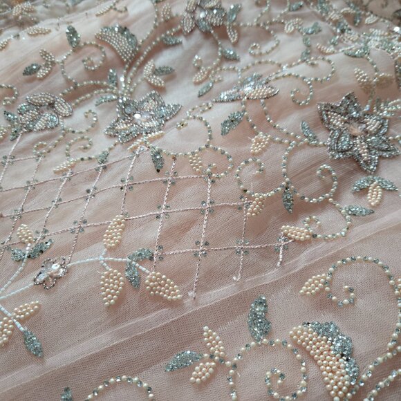 Net baby pink color lehenga NEGOTIABLE - Picture 4 of 10